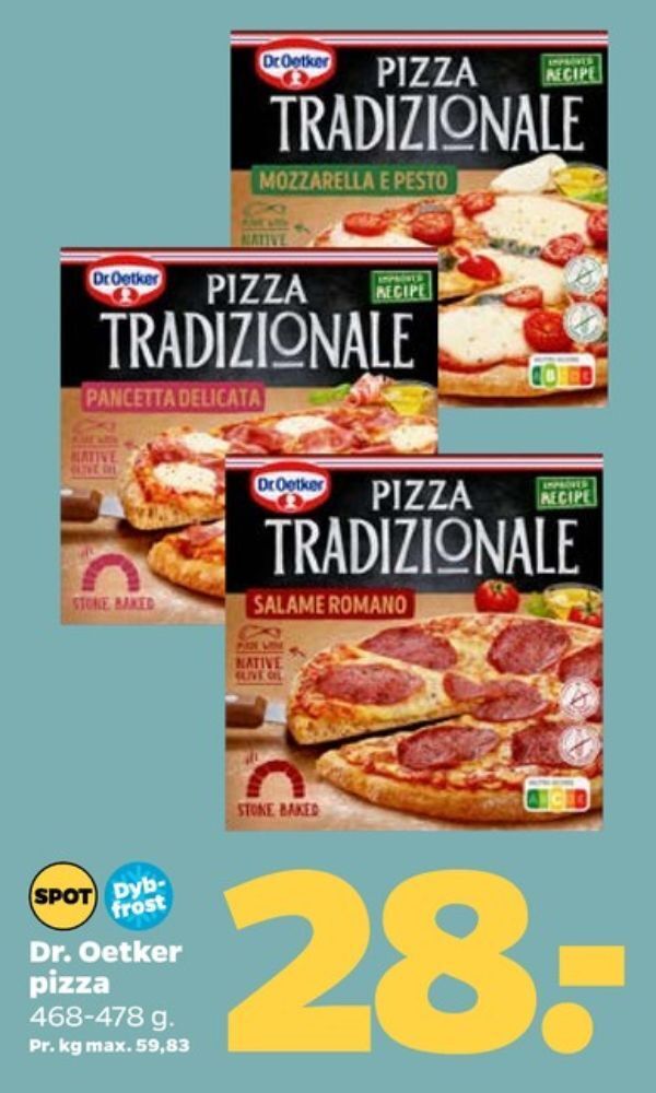 Netto Tradizionale pizza tilbud