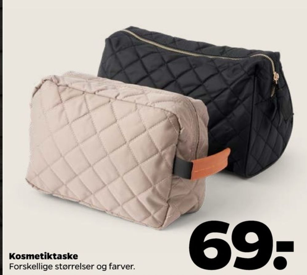 Netto Ukendt makeuptaske tilbud
