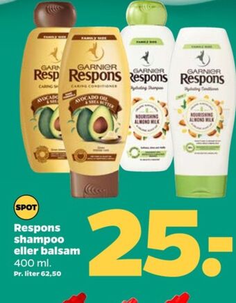 Netto Respons shampoo tilbud