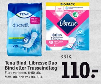 SPAR Libresse trusseindlæg tilbud