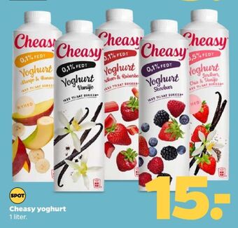 Netto Cheasy yoghurt vanilje tilbud