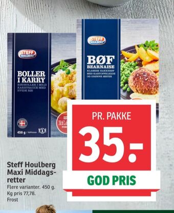SPAR Steff houlberg boller i karry tilbud