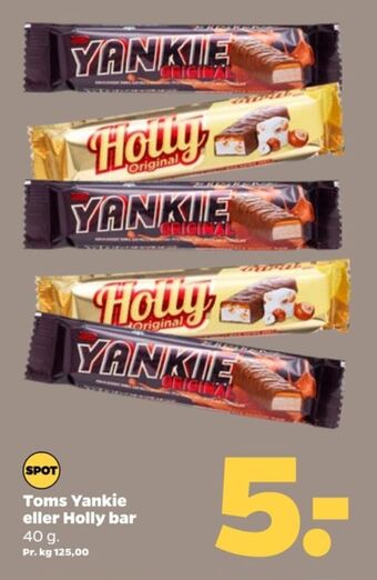 Netto Holly chokoladebar tilbud