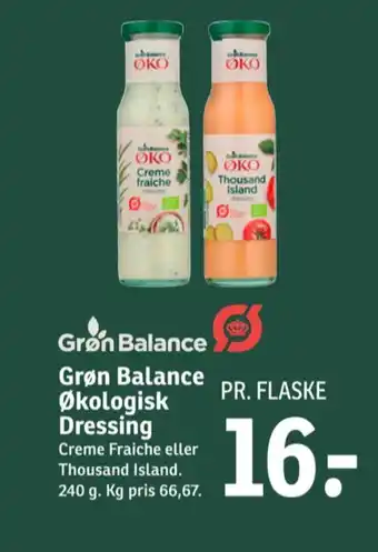 SPAR Grøn balance dressing tilbud