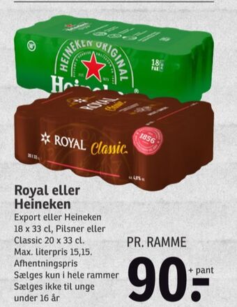 SPAR Export øl tilbud
