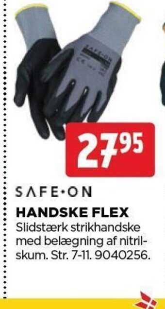 SAFE ON HANDSKE FLEX