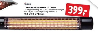 jem & fix TERRASSEVARMER TIL VÆG tilbud