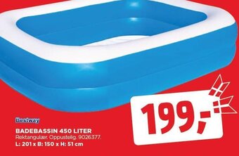 jem & fix BADEBASSIN 450 LITER tilbud
