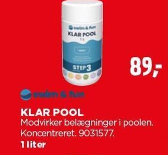 jem & fix KLAR POOL tilbud