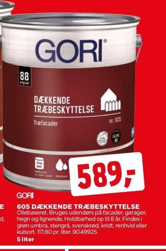 jem & fix 605 DÆKKENDE TRÆBESKYTTELSE tilbud