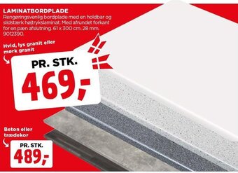 jem & fix LAMINATBORDPLADE tilbud
