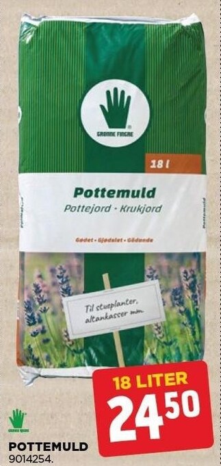 jem & fix Grønne fingre pottemuld tilbud