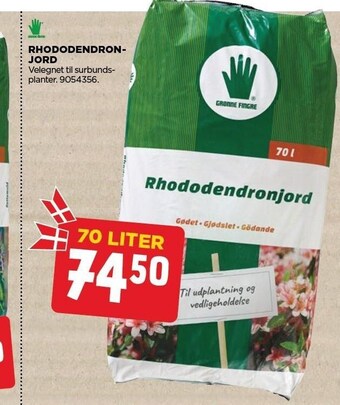 jem & fix Grønne fingre rhododendronjord tilbud