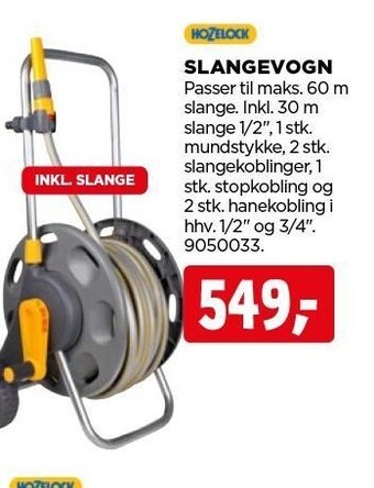 jem & fix Hozelock slangevogn tilbud