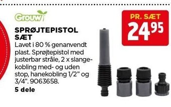 jem & fix Grouw sprøjtepistol sæt tilbud