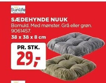 jem & fix Sunlife sædehynde nuuk tilbud