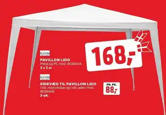jem & fix Sunlife pavillon lido el. sidevæg til pavillon lido tilbud