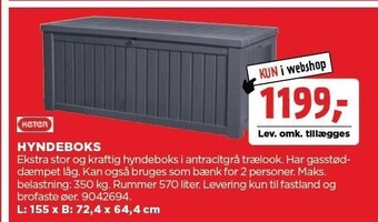 jem & fix Keter hyndeboks tilbud