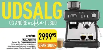 Breville barista max plus espressormaskine