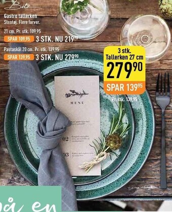 Gastro tallerken