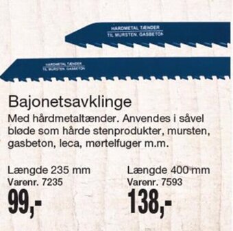 Bajonetsavklinge