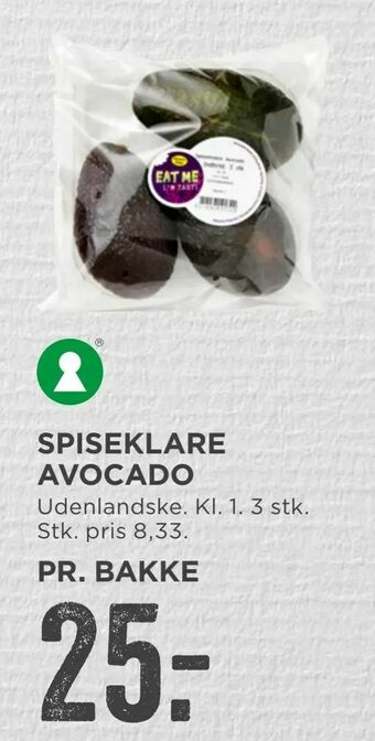 MENY Spiseklare avocado tilbud