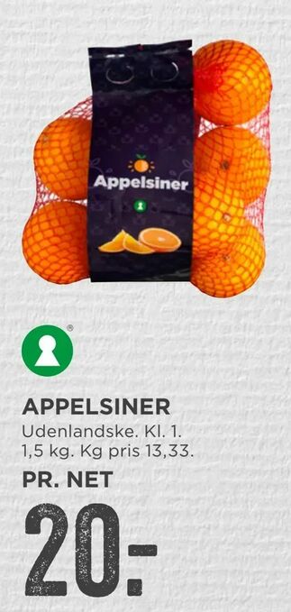 MENY Appelsiner tilbud