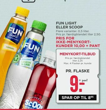 MENY Fun light eller scoop tilbud