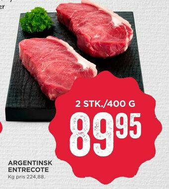 MENY Argentinsk entrecote tilbud