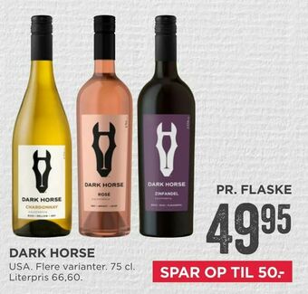 MENY Dark horse tilbud