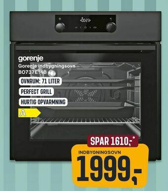 Skousen Gorenje indbygningsovn BO737E14B tilbud