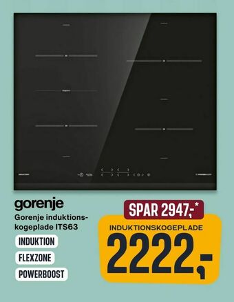 Skousen Gorenje induktionskogeplade ITS63 tilbud