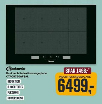Skousen Bauknecht induktionskogeplade CTAC8780AFSAL tilbud
