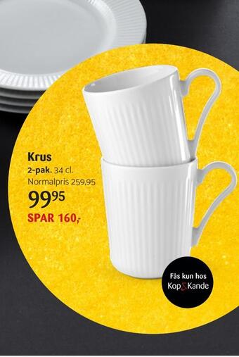 Kop & Kande Krus tilbud