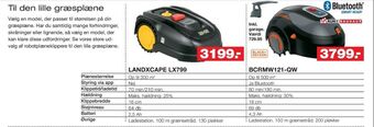 Bauhaus Landxcape robotplæneklipper tilbud