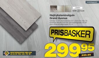 Bauhaus Berry alloc laminatgulv tilbud