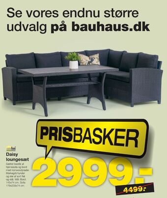Bauhaus Sunfun havemøbelsæt tilbud