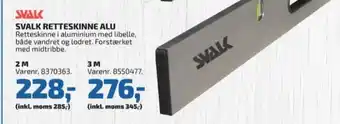 Davidsen Svalk retteskinne tilbud