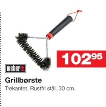 Bauhaus Weber grillbørste tilbud