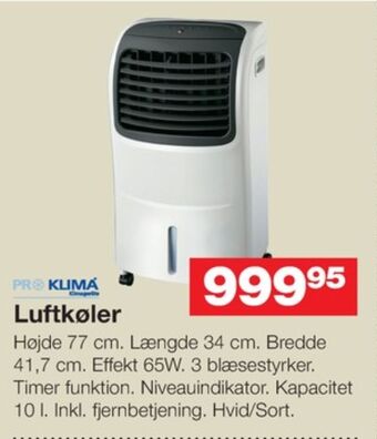Bauhaus Pro klima luftkøler tilbud