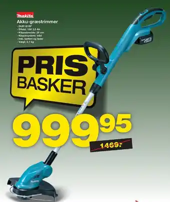 Bauhaus Makita græstrimmer tilbud
