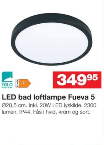 Bauhaus Eglo loftlampe tilbud