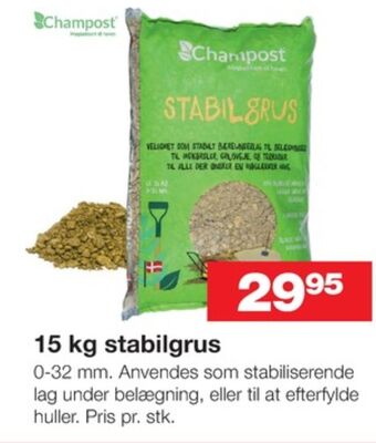 Bauhaus Champost grus tilbud