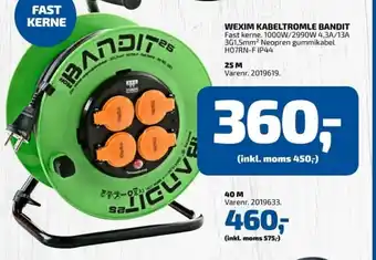 Wexim kabeltromle