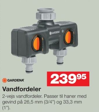 Bauhaus Gardena vandfordeler tilbud