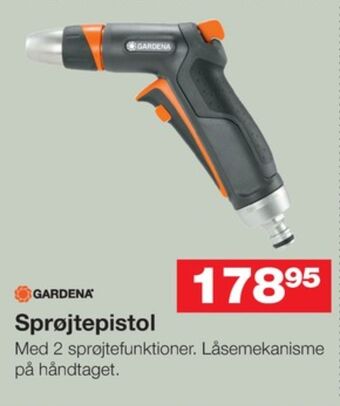 Bauhaus Gardena sprøjtepistol tilbud