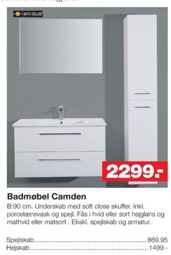 Bath deluxe badmøbel