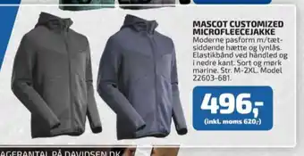 Mascot fleecejakke