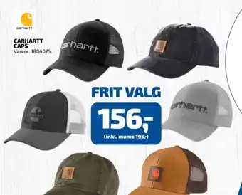 Davidsen Carhartt workwear kasket tilbud