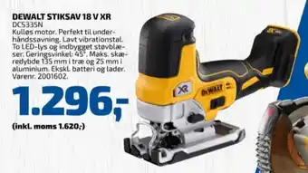Davidsen Dewalt stiksav tilbud